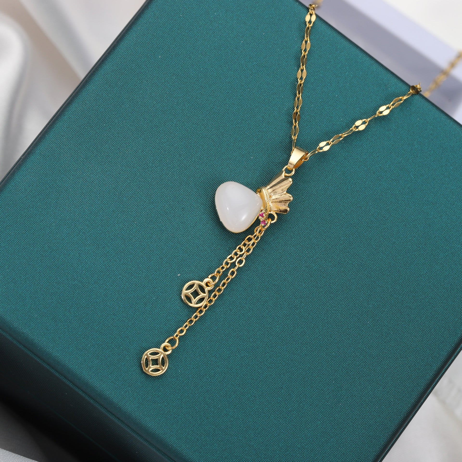 Al por mayor de nuevos collares de amor de acero inoxidable